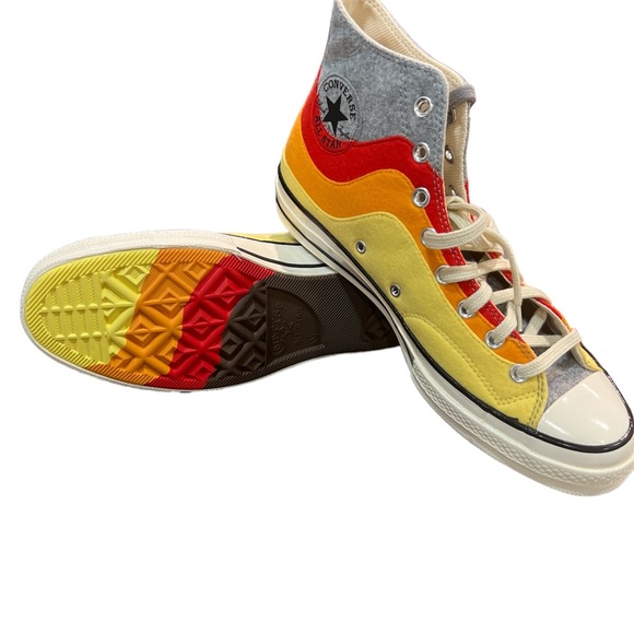 Converse Thermo Felt Chuck 70 Unisex Multicolor Sneakers Size 10.5 - Picture 8 of 8